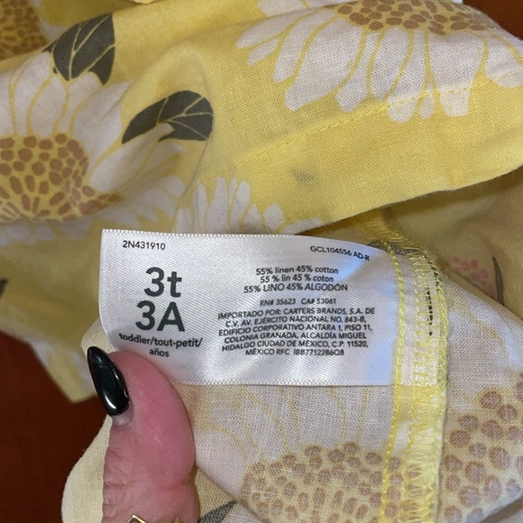 Carter’s Linen Sundress - Picture 5 of 5